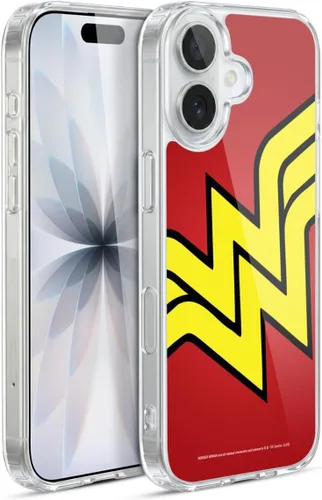 Vista 95 de Head Case Designs Funda de gel suave con licencia oficial de Wonder Woman DC Comics Classic Logos compatible con Apple iPhone 7 Plus/iPhone 8 Plus