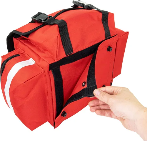 Vista 8 de LINE2design Kit de primeros auxilios para emergencias de emergencia, suministros EMS completamente surtidos, kit de llenado de traumas de rescate