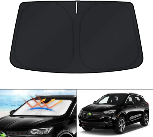 Vista 138 de KUST Parasol para parabrisas para BMW X1 F48 2016, 2017, 2018, 2019, 2020, 2021, 2022, accesorios de ajuste personalizado, parasol plegable