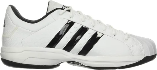 Vista 6 de adidas Tenis de baloncesto unisex para adultos Pro Model 0.07oz, Ftwr White-core Black-core Black