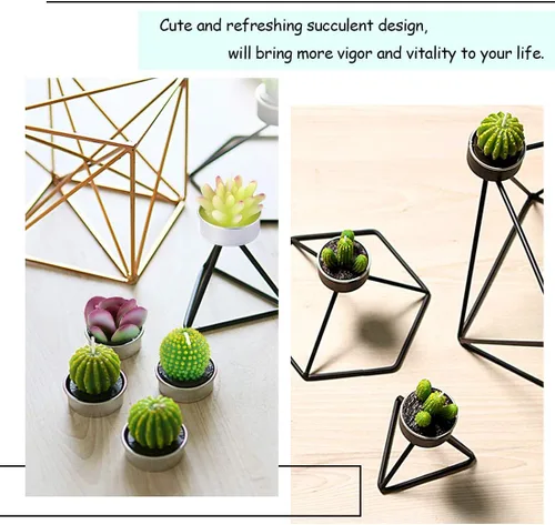 Vista 6 de Swpeet Juego de 12 velas decorativas de cactus suculentas, bonitas plantas suculentas sin humo, perfectas para velas, festivales, bodas, fiestas