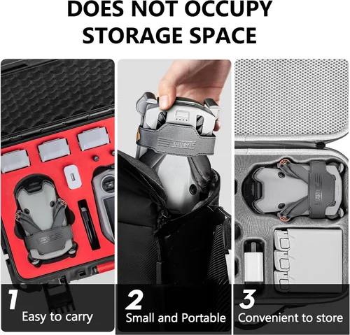 Vista 3 de STARTRC Soporte de hélice para accesorios DJI Mini 4 Pro, correa de protección de hélices para DJI Mini 4 Pro RC 2, protector de hélice para drones