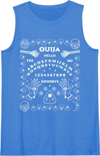 Vista 9 de Ouija Junta Planchette Tank Top Negro