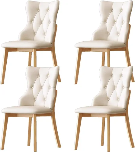Vista 14 de Upholstered Dining Chairs Set, Modern Kitchen Dining Chairs Backrest Reading Office Desk Chair, for Living Room & Bedroom, Living Room, Home