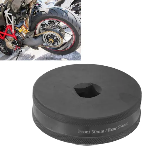 Vista 4 de Herramienta de enchufe de tuerca de rueda para Ducati 1098 1198 1199S, herramienta de reemplazo de la herramienta de manguito de rueda de motocicleta