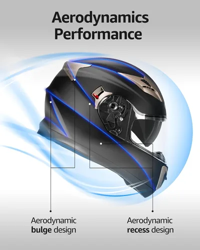 Vista 6 de Casco integral para motocicleta, aprobado por DOT, casco YEMA YM-829, para motocicleta, ciclomotor de calle, carreras con visera solar para adultos