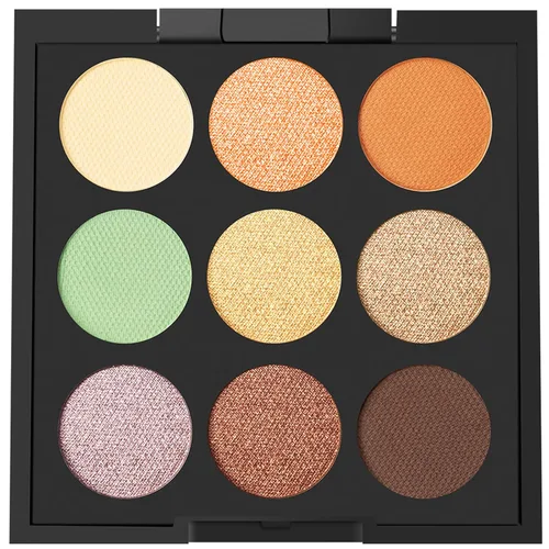 Vista 10 de Océane Paleta de sombra de ojos neutra 9 colores Plata fría rosa dorado