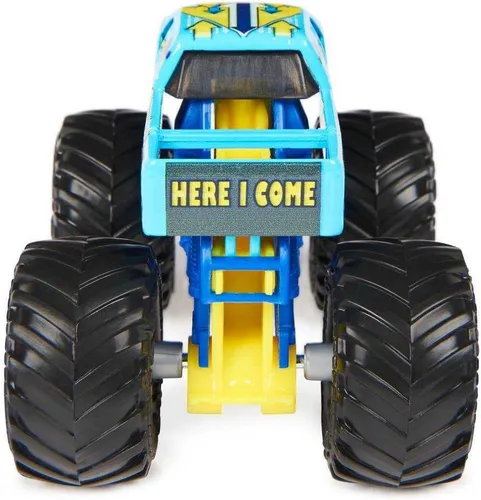 Vista 4 de Monster Jam 2023 Spin Master 1:64 Camión fundido a troquel Serie 28 Retro Rebels hacia atrás Bob
