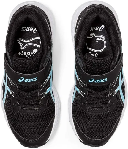 Vista 7 de ASICS Kids Contend 6 - Tenis de correr preescolar, color negroturquesa, 10, NegroTurquesa