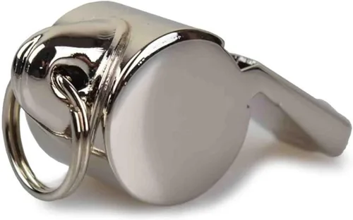 Vista 3 de Silbato de árbitro oficial Acme Thunderer, 60.5, Plateado, talla única Survival-Signal-Whistles