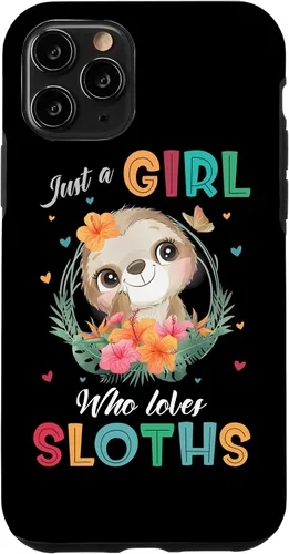 Vista 29 de Just a Girl Who Loves Sloths Case for iPhone 17