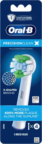 Vista 2 de Oral-B Precision Clean X-Filament - Cabezales de cepillo de dientes eléctrico de repuesto para eliminación avanzada de placa, compatible con Oral-B