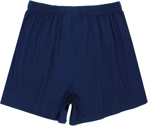 Vista 2 de Disney Lilo and Stitch - Pantalones cortos para hombre Classic L Azul marinoflor y brillo