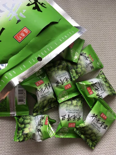 Vista 2 de Shengxiangzhen Guisantes verdes mostaza 8.46 oz (paquete de 1)