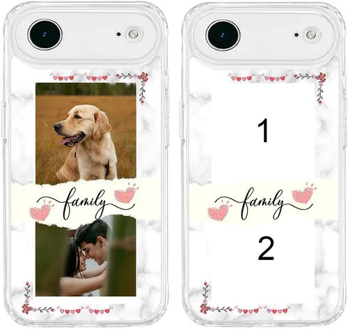 Vista 203 de Funda de teléfono personalizada para Apple iPhone 8 Plus iPhone 7 Plus, personalizada con foto, imagen, texto, imagen, diseño de imagen