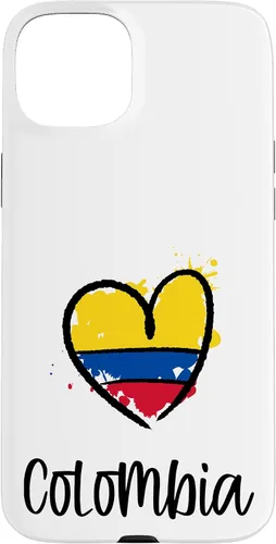 Vista 9 de Colombia Heart Art Cool South America Spanish Colombian Gift Case for iPhone 17