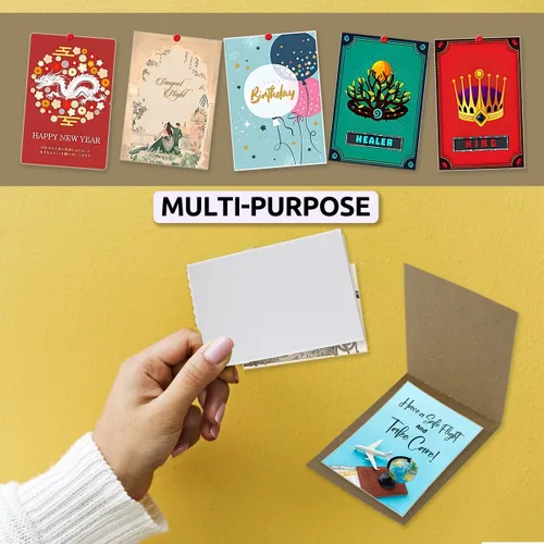 Vista 8 de Fundas de cartón corrugado para tarjetas, 120 unidades, suministros de envío de tarjetas deportivas blancas, 3 x 4.5 pies, protector de envío