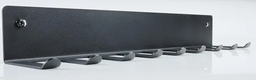 Vista 7 de Estante de almacenamiento multiusos para bandas de resistencia, correas, cuerdas de salto, rodillos de espuma, cadenas, cinturones