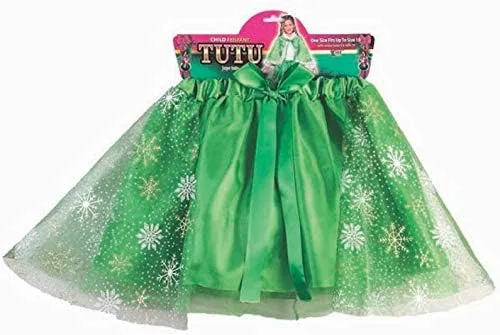 Vista 2 de Forum Novelties Falda de disfraz para niño, verde, talla única