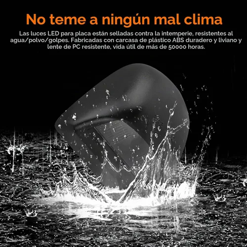 Vista 5 de Bestview Luces de Matrícula Lámpara de Placa con Cubierta de Carcasa Negra Bombillas Blancas de 6000K Conjunto de Repuesto para Chevy Silverado GMC