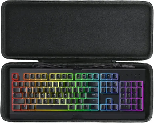 Vista 9 de co2CREA Estuche rígido de viaje para teclado Razer Huntsman Mini Gaming