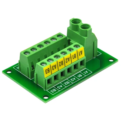 Vista 2 de OONO Módulo de distribución de bloque de terminales de posición 30Amp 48V 2x6