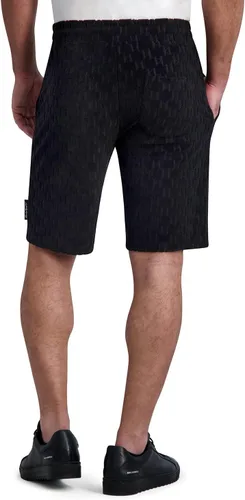 Vista 4 de KARL LAGERFELD Pantalón corto casual de rizo francés para hombre