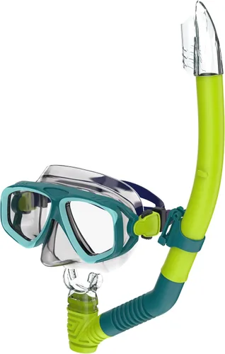 Vista 17 de Speedo Máscara de Buceo con Snorkel Unisex para Adultos Anti-empañamiento con Cubierta para la Nariz Serie Adventure
