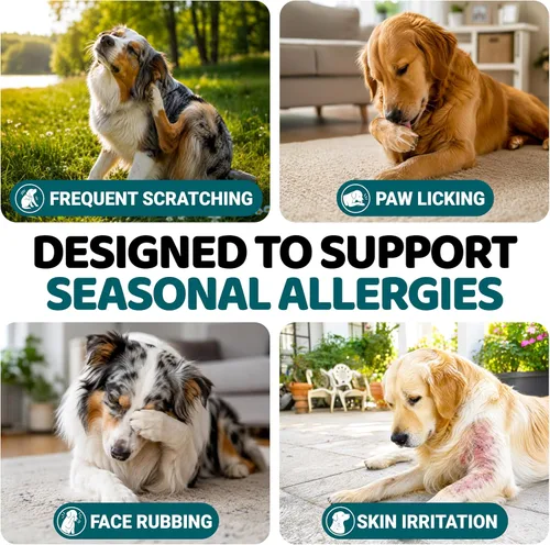 Vista 4 de Masticables para aliviar la alergia de los perros - 240 tratamientos