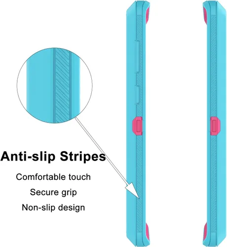 Vista 6 de Funda protectora híbrida para Samsung Galaxy Note 10 Plus, protección a prueba de golpes, resistente, resistente, de plástico, de goma, híbrida