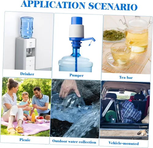 Vista 3 de NOLITOY Contenedores de almacenamiento de agua de 2.0 galones, jarra de agua para camping, tanque de agua portátil de 7.5 litros para picnic al aire