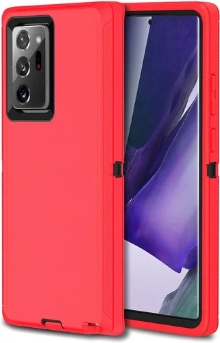 Vista 11 de Funda protectora de alta resistencia con protector de pantalla [3 capas] de goma resistente a prueba de impactos