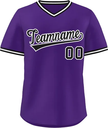 Vista 42 de KXK - Camiseta de béisbol personalizada con nombre y número cosidos, estilo Hip Hop, con cuello en V, atlética, para hombres, mujeres y jóvenes