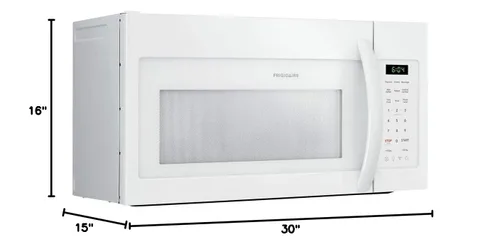 Vista 4 de Microondas, 1.80 pies cúbicos Capacidad, Blanco