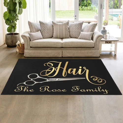 Vista 4 de Alfombra personalizada para sala de estar, yoga, dormitorio, sala de juegos, camping, 4 x 5.2 pies