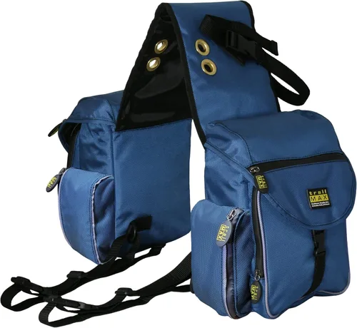 Vista 8 de TrailMax Serie 500 Bolsas de sillín aisladas y acolchadas para montar en senderos; bolsas acolchadas y aisladas para caballos; bolsas acolchadas