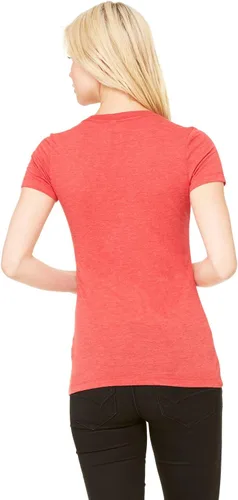 Vista 6 de Bella Canvas 8435 Ladies' Triblend Short-Sleeve Deep V-Neck T-Shirt