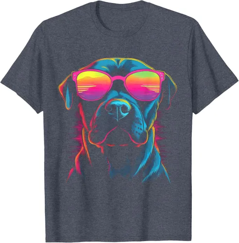 Vista 65 de Pit Bull Mom Dog Lover Colorido Artistic Pitbull Owner - Camiseta para mujer, Negro