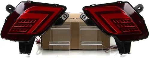 Vista 3 de Dreamseek Reflector LED trasero luz trasera para Mazda CX-5 CX5 2013 2014 2015 2016 lámpara de parachoques de freno w/luz roja intermitente señal