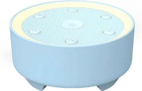 Vista 13 de Kipcush Máquina de sonido para dormir, 21 sonidos sin bucle de alta fidelidad, máquina portátil de ruido blanco para bebés, niños y adultos, luz