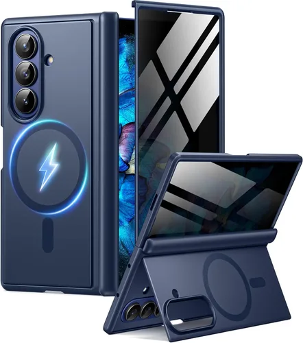 Vista 15 de BERFY Funda para Samsung Galaxy Z Fold 7, compatible con MagSafe