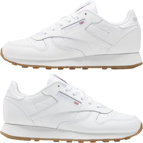 Vista 9 de Reebok Tenis clásicos unisex de cuero para niños