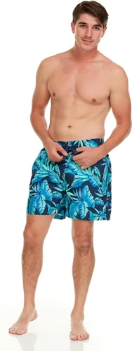 Vista 6 de Kanu Surf Men's Monaco Swim Trunks (Regular & Extended Sizes)