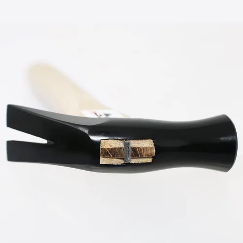 Vista 2 de KAKURI Martillo japonés de marco con mango de madera, 10 onzas, martillo de carpintero profesional para carpintería, acero al carbono japonés