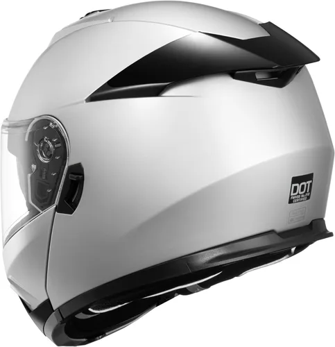 Vista 8 de KYPARA Casco modular de doble visera abatible de cara completa para motocicleta con certificación DOT de impresionismo