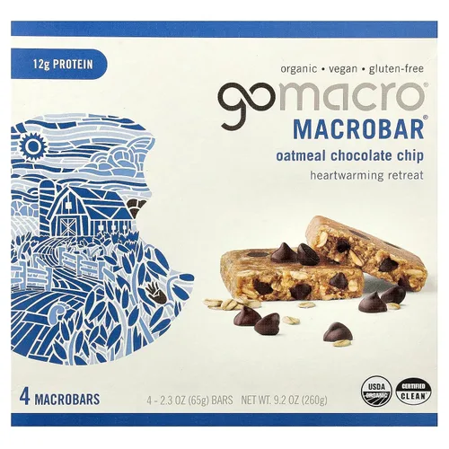 Vista 4 de GoMacro MacroBar - Barra de proteína vegana orgánica de plátano y mantequilla de almendras, 2.3 onzas
