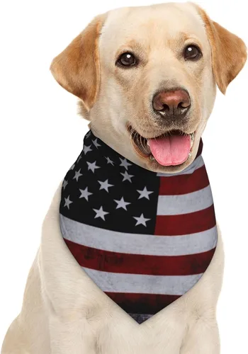 Vista 11 de Textura de madera bandera cubana perro bandana bufanda triángulo baberos accesorios mascotas gato pañuelo Wooden Texture Cuban Flag Dog Bandana