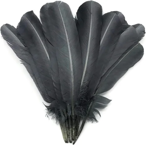 Vista 66 de 1/4 lb - Aqua Blue Pavo Marabou Corto Plumas Sueltas Mullidas Al Por Mayor A Granel