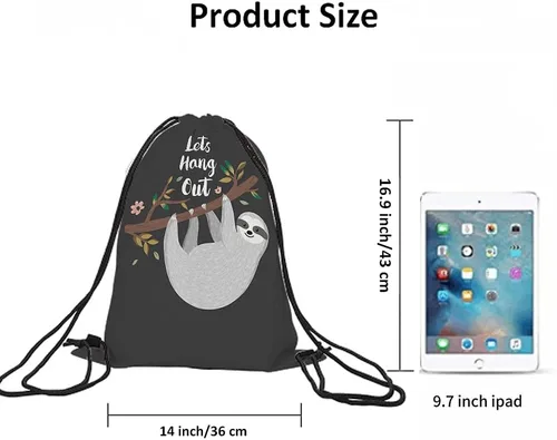 Vista 6 de Skulls - Bolsas con cordón para gimnasio, bolsa con cordón, Multi-a120, Mochilas de viaje