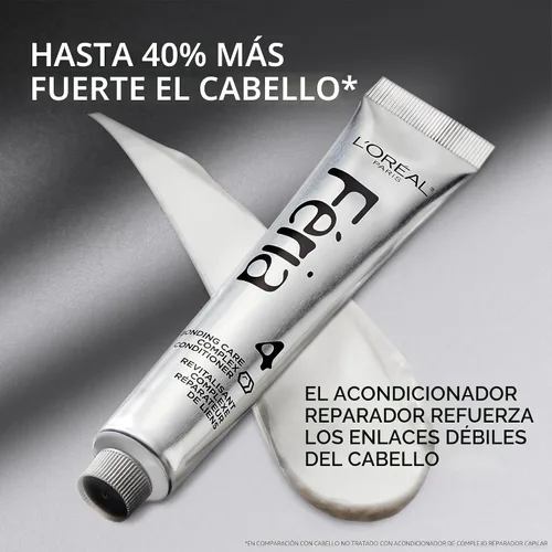 Vista 7 de L'Oreal Paris Feria - Tinte permanente brillante multifacético para el cabello, tinte de alta intensidad para reflejos 3X, 10 negro azabache